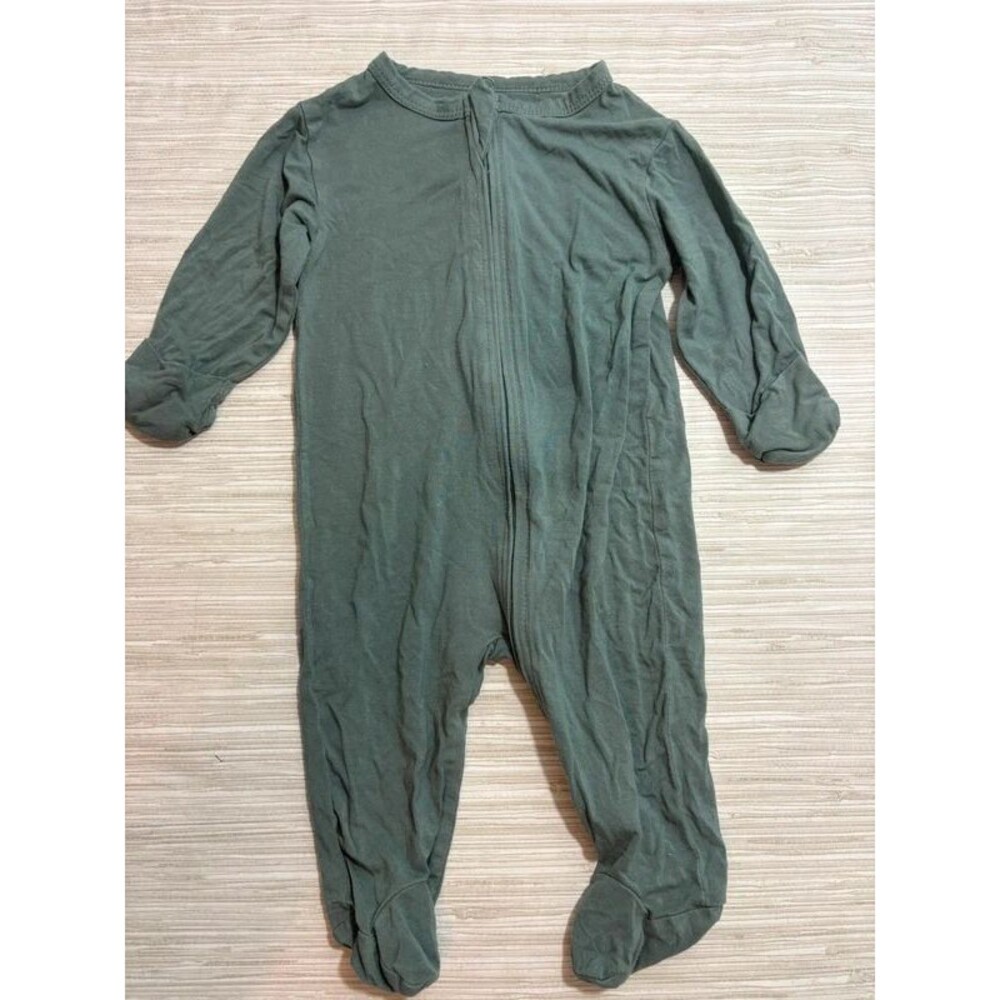 Aablexema 0-3 months bamboo zippy pajamas